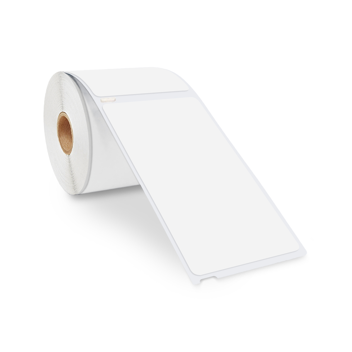 Dymo 30344 Red Border Shipping Labels, White