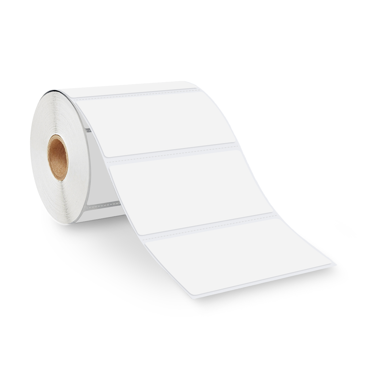 25 Rolls 750 Labels 4x2 on 1" core Direct Thermal Zebra Eltron Labels 4" x 2"