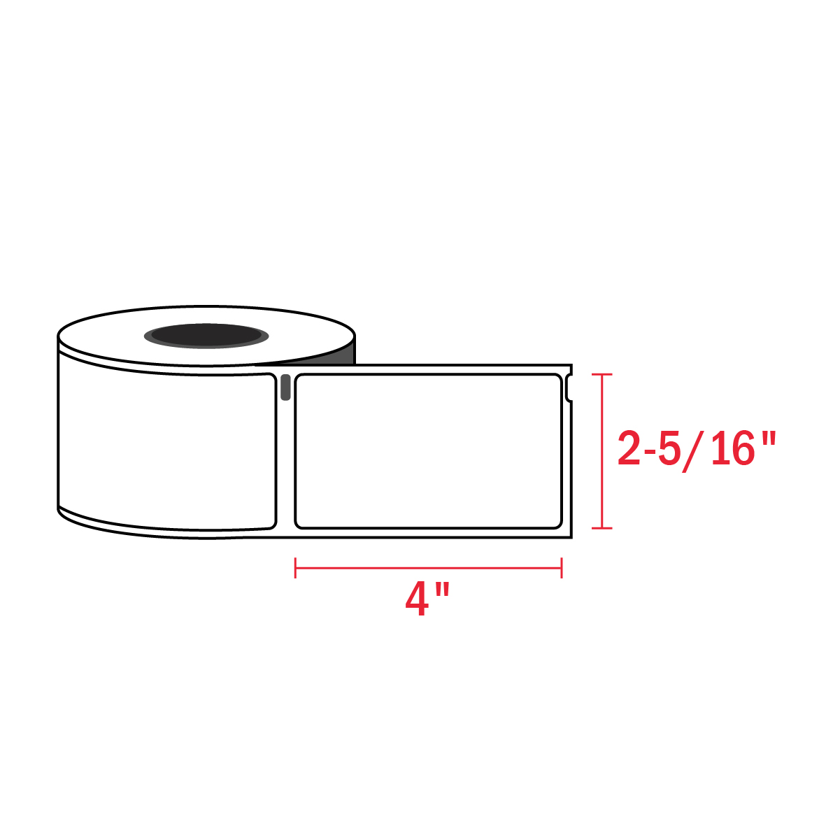 30256 Dymo Shipping Label