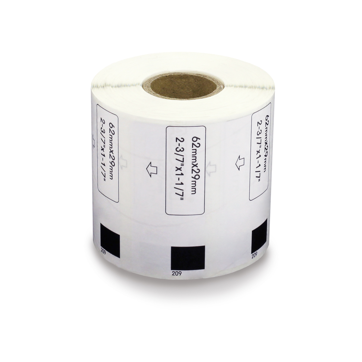 thumbnail image 2 of 20 Rolls Brother Compatible Address Labels DK-1209 + 2 Reusable Cartridges – ProLine 2 of 6