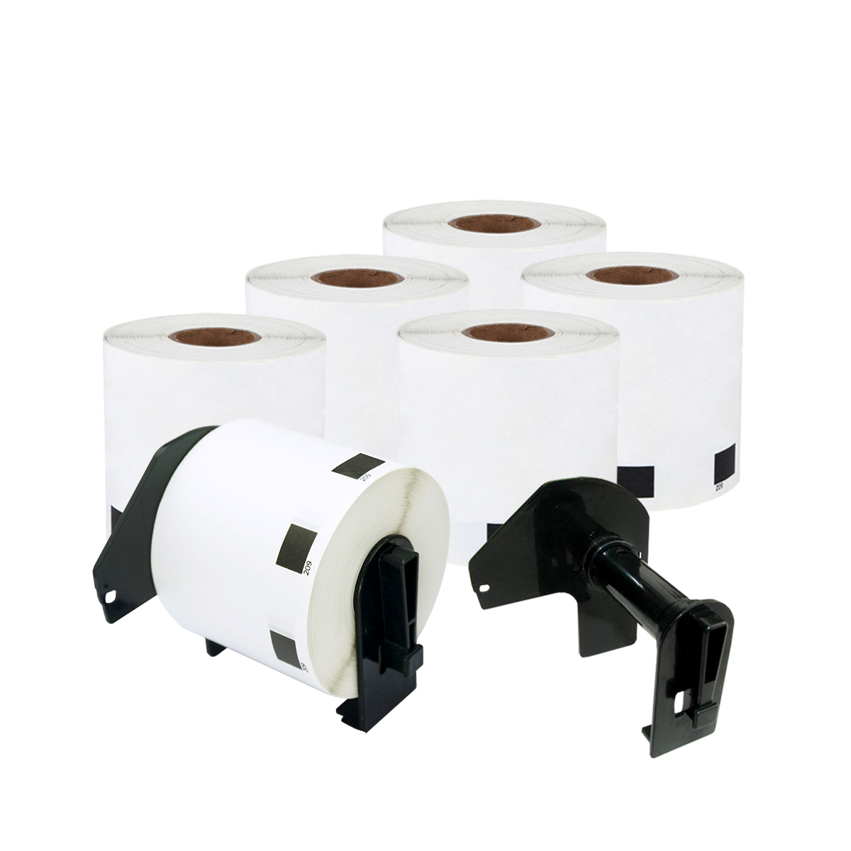 Compatible Brother DK1209 Address Labels 11/7" x 23/7" (800 Labels