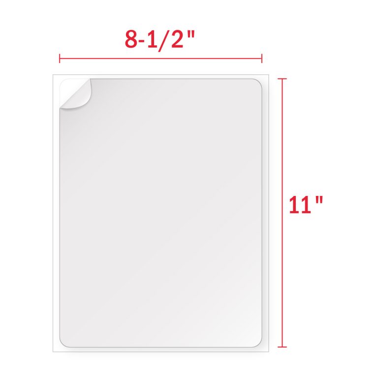 31/3″ x 4″ Shipping Labels 6 per Sheet enKo Products