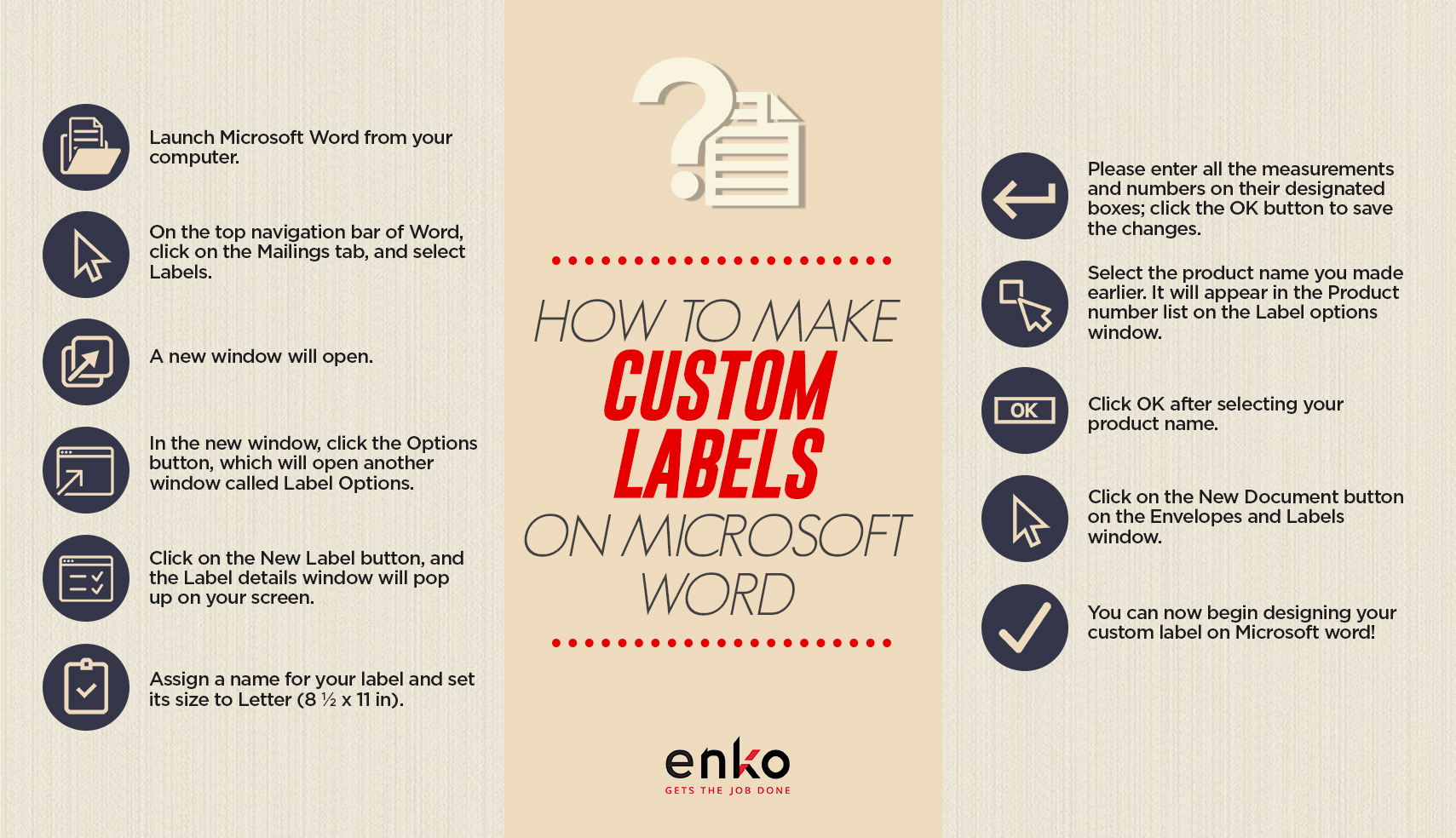 38 how to make business labels on word
