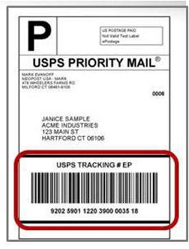 usps tracking barcode