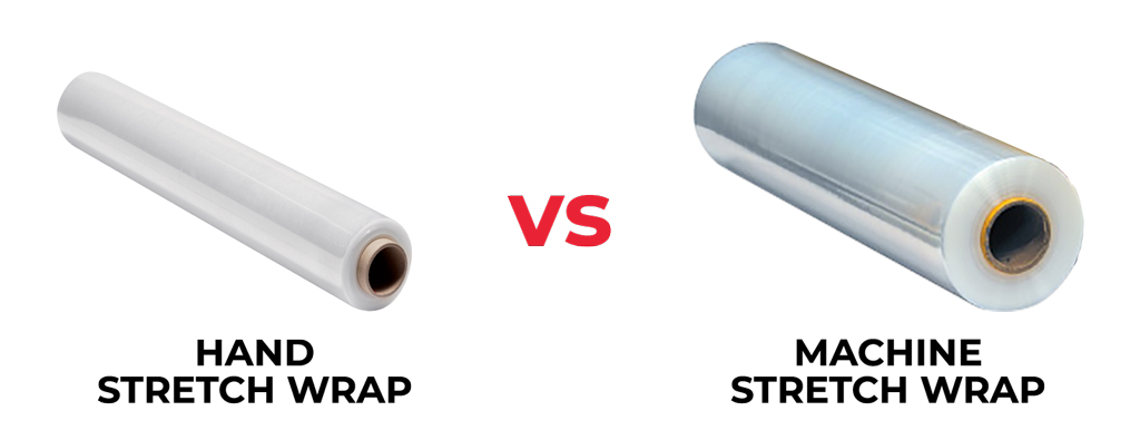 hand stretch wrap vs machine stretch wrap