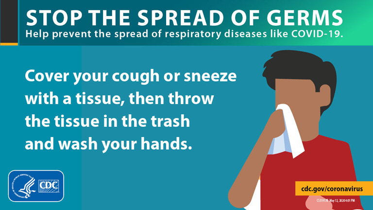 do not spread germs