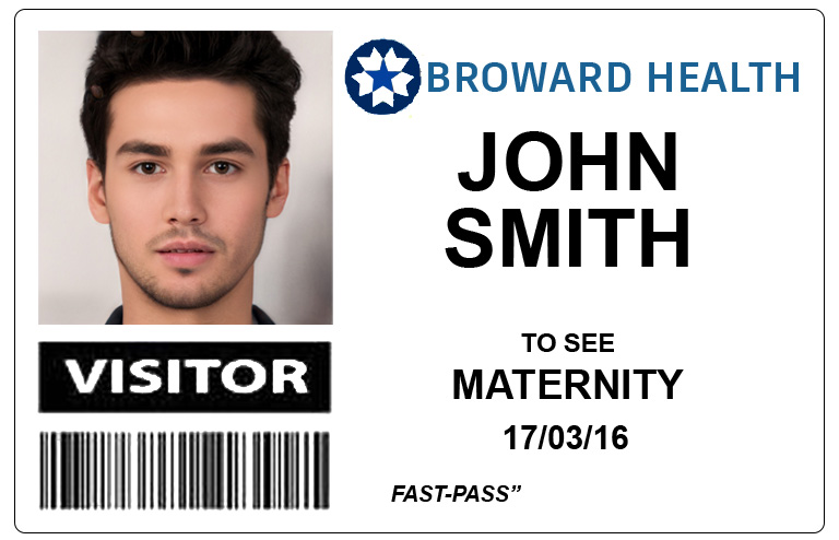 broward health medical centre visitor pass-