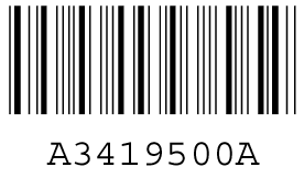 Codabar example