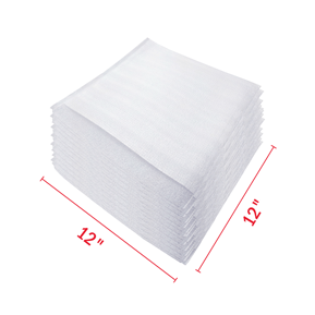 12″ x 12″ Packaging Foam Sleeves