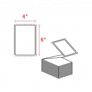 Zebra fanfold 4 x 6_1 label