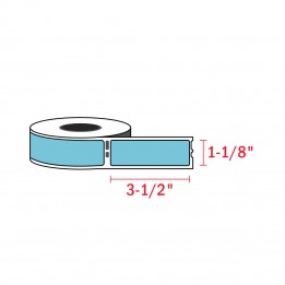 Dymo 30252_3-1 2 x 1-1 8_cyan