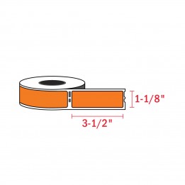 Dymo 30252_3-1 2 x 1-1 8_orange