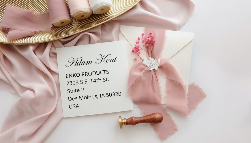 Printable Envelope Address Labels, Editable Wedding Address Label