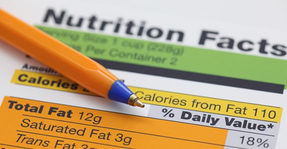 label with complete directions for proper handling of nutrition drug