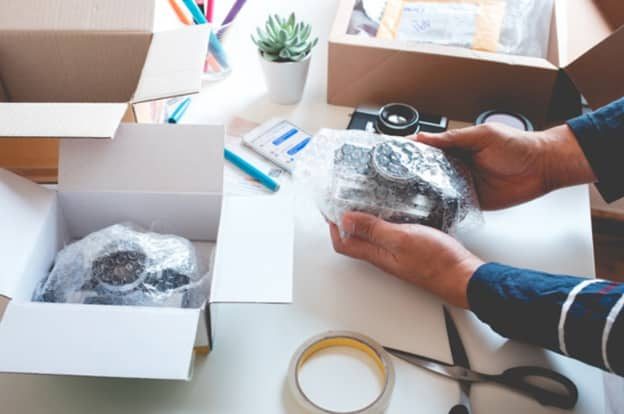 Camera-in-bubble-wrap