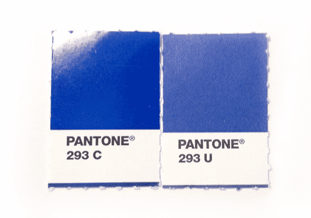 coated and uncoated Pantone colors