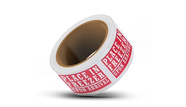 A Roll of Freezer-Grade BOPP Label