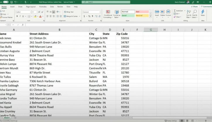 How to Print Multiple Address Labels in Word