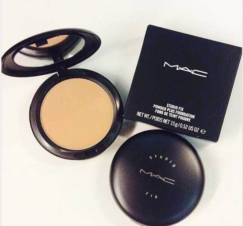 MAC cake foundation product label