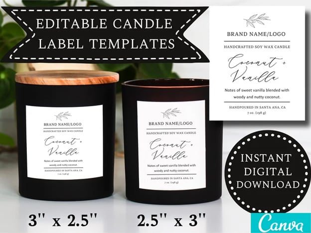 3 Ways To Make DIY Candle Labels