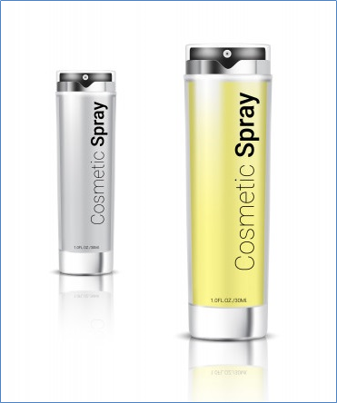yellow and gray cosmetic packaging
