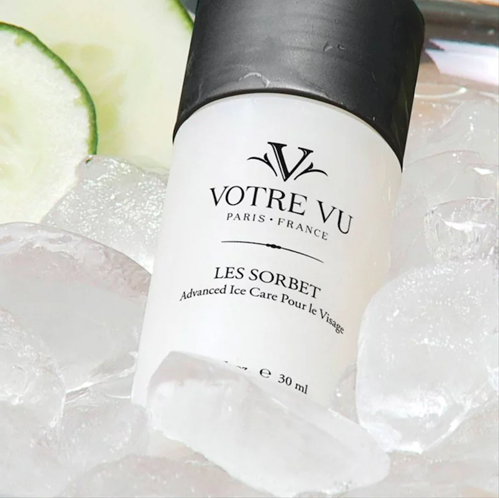 Votre Vu Les Sorbet product label