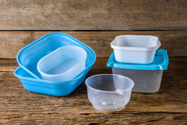 small plastic food container