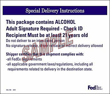 fedex special delivery instructions