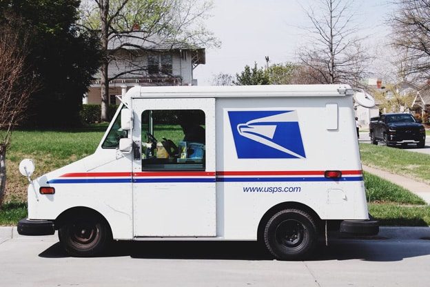 usps van